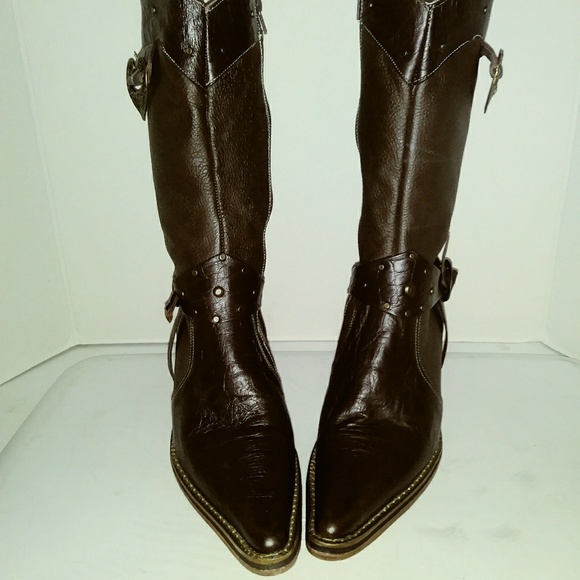 Bridled Cowboy boots - Picture 2 of 8